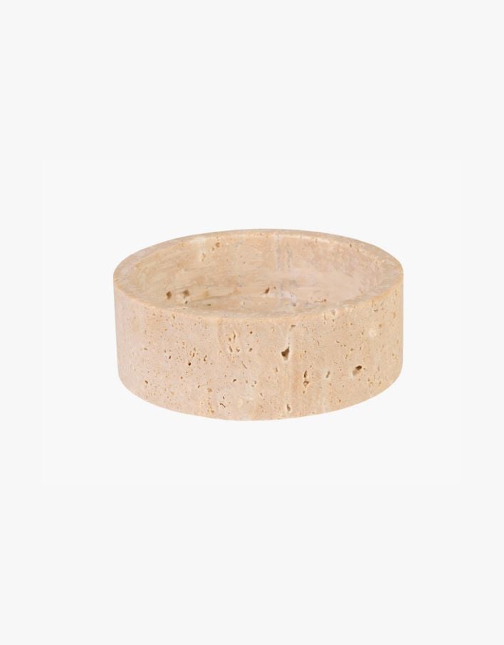 Ljushållare beige - ø10x3,5 cm beige - 1