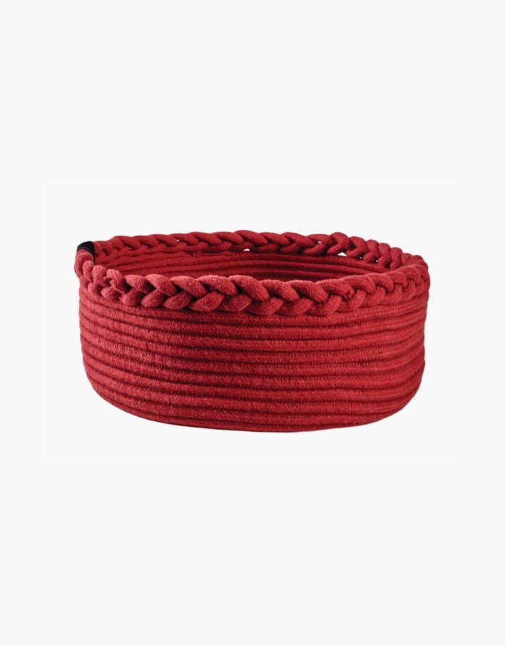 Korg röd - ø 28 h 12cm röd - 1