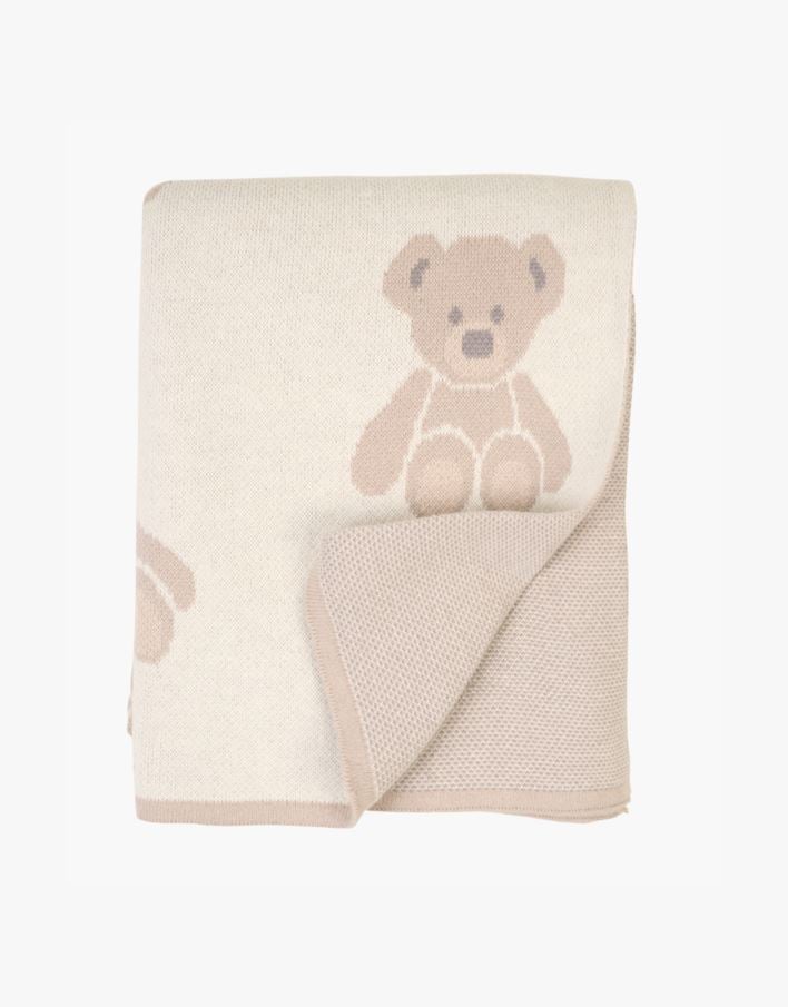 Pläd multi/beige - 80x100 cm multi/beige - 1