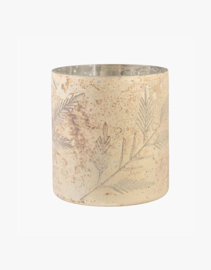 Värmeljushållare greige - 10,5x10 cm greige - 1