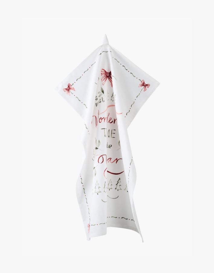 Kökshandduk vit - 70x50 cm vit - 1