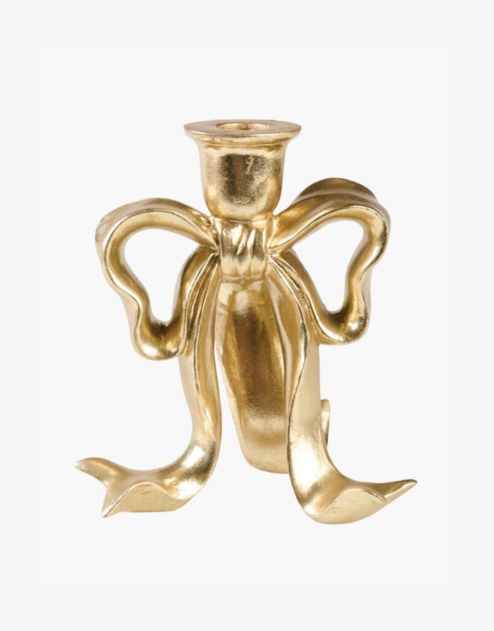 Ljusstake guld - 15x12x17 cm guld - 1