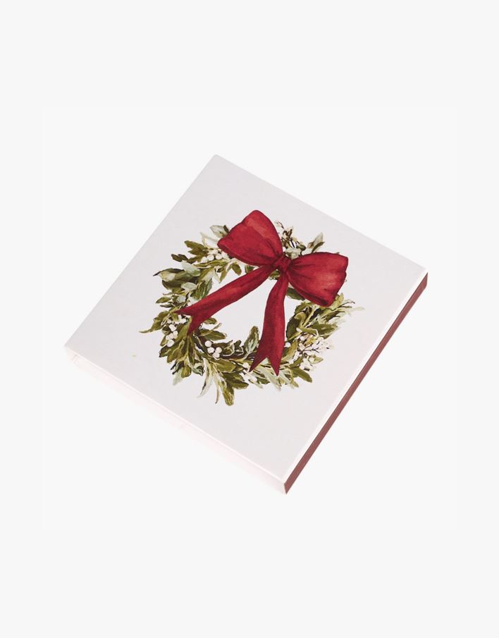 Tändsticksask multi/röd - 10,7x10,5x1,8 cm multi/röd - 1