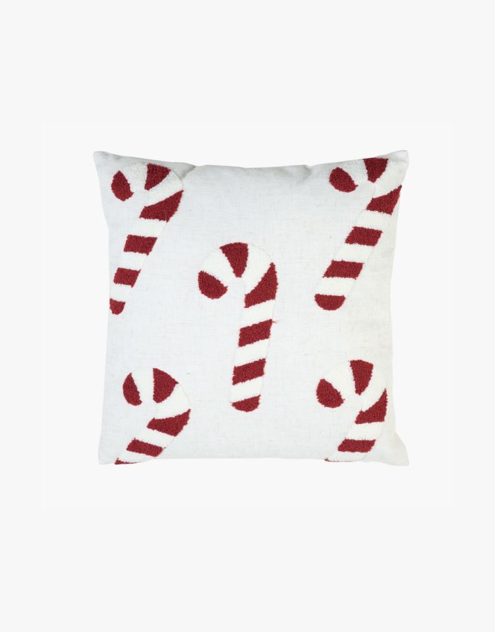 Prydnadskudde multi/röd - 45x45 cm multi/röd - 1