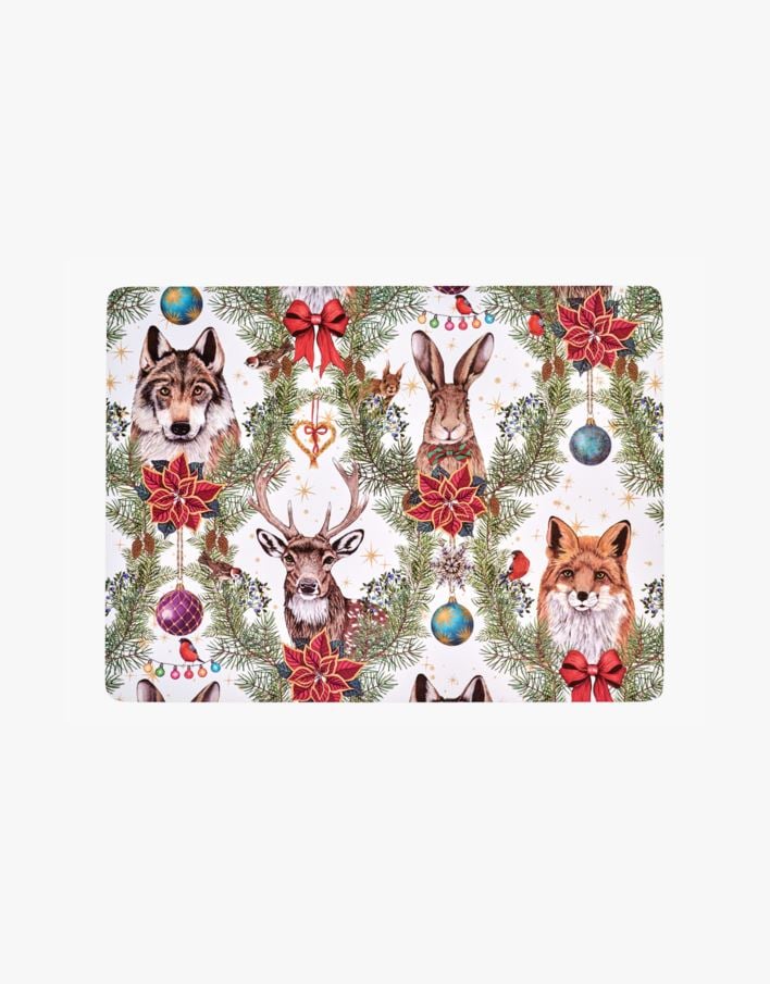 Bordstablett vit - 40x30 cm vit - 1