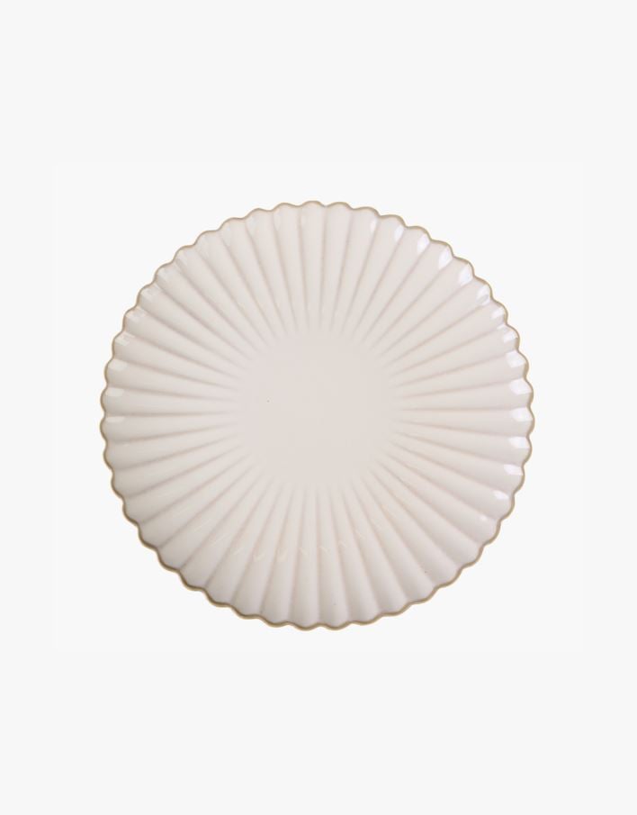 Middagstallrik vit - ø27,5 cm vit - 1