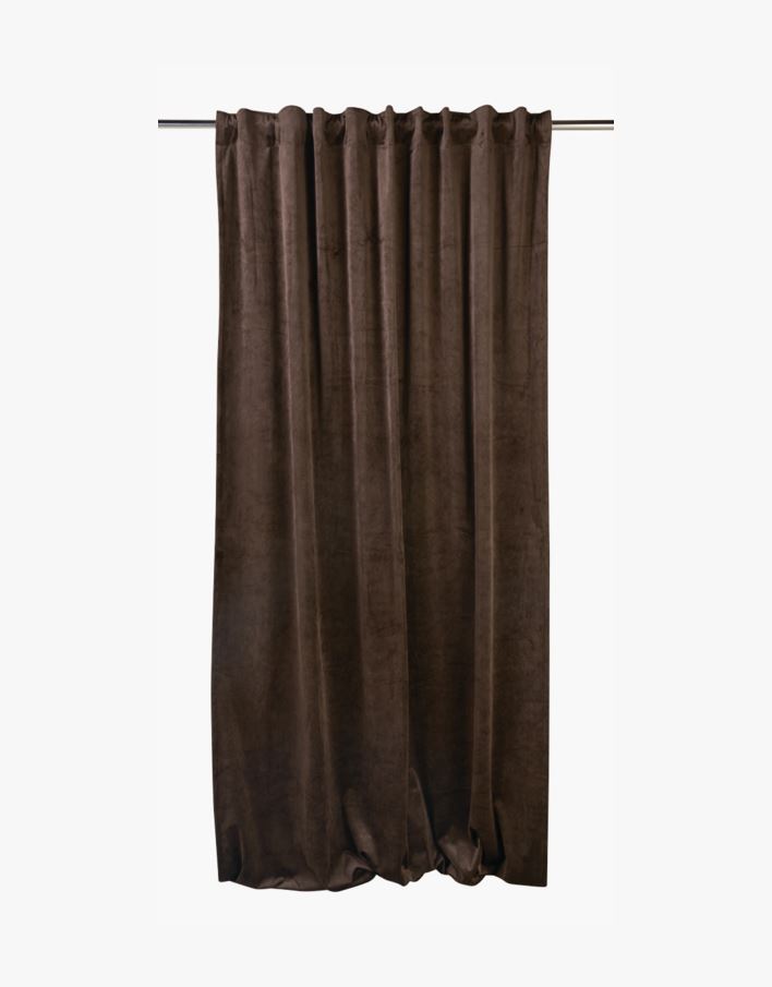 Gardin valnöt - 135x240cm 7cm valnöt - 1