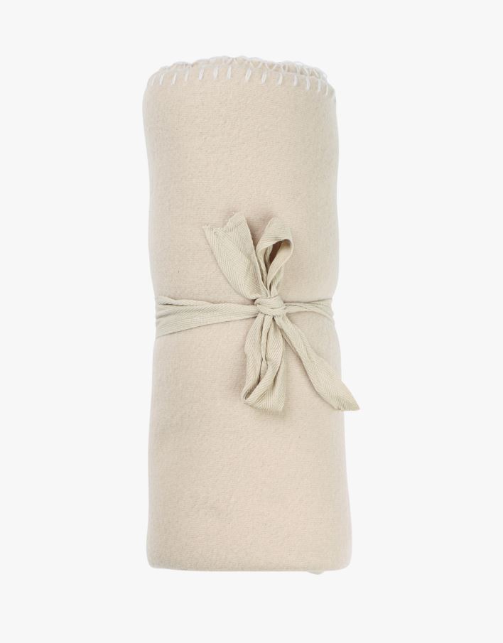 Pläd sand - 130x170 cm sand - 1