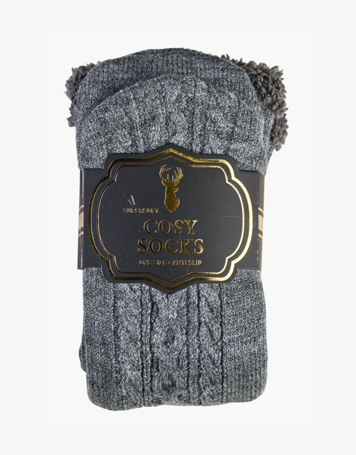 Strumpor ljusgrå - one size ljusgrå - 1