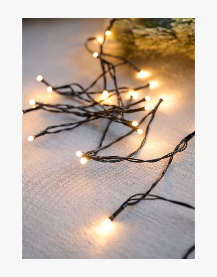 Led-ljusslinga svart - 6,9 m svart - 1