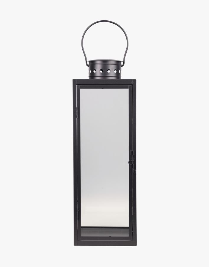 Lykta svart - 13,5x13x34,5 cm svart - 1