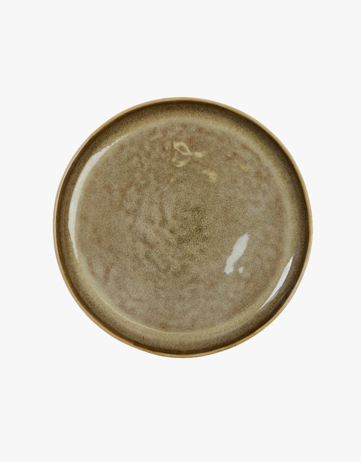 Frukosttallrik brun - ø21 cm brun - 1