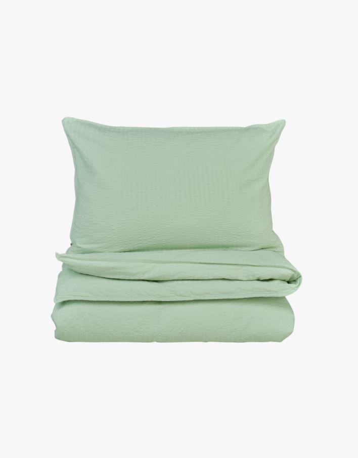 Påslakanset i bäckebölja ljusgrön - 230x220 cm ljusgrön - 1