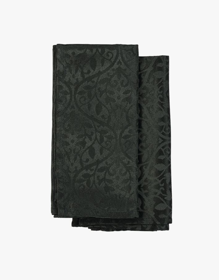 2-pack tygservetter julgrön - 45x45 cm julgrön - 1