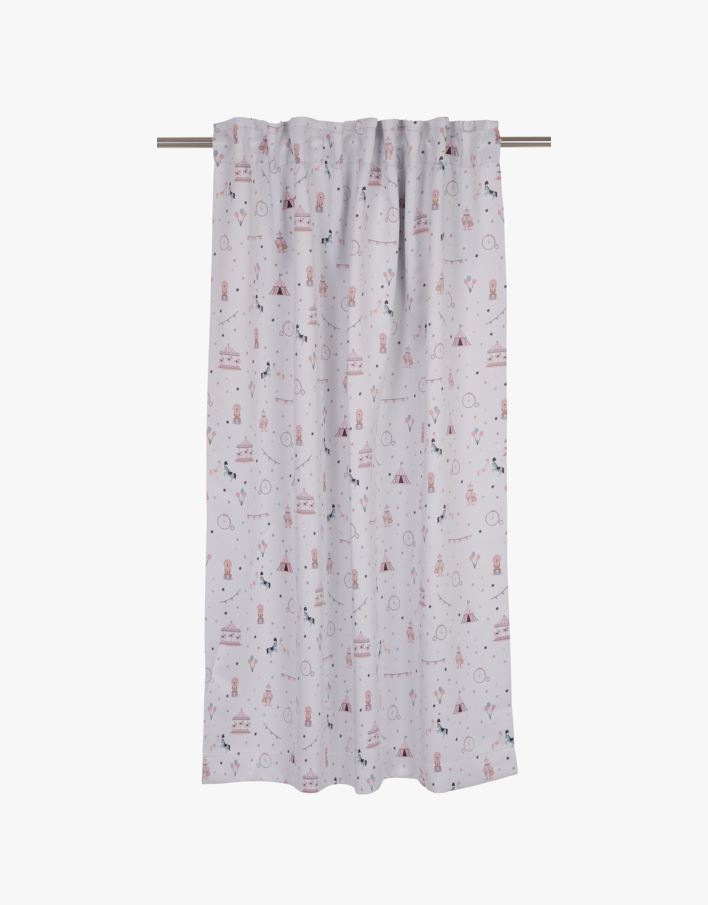 Ljusdämpande gardin multi - 140x160 cm multi - 1