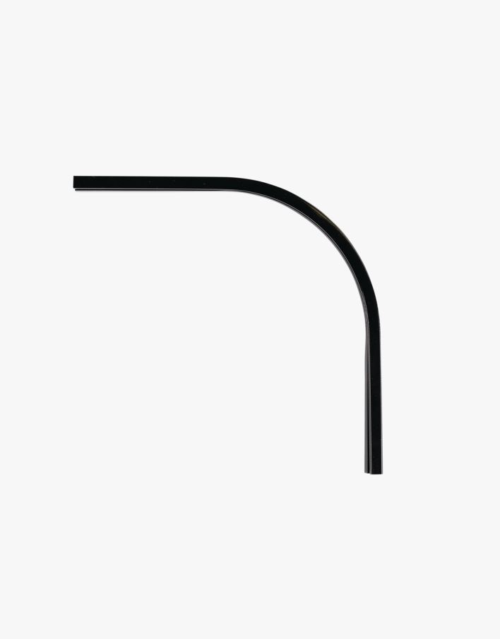 Båge 90° svart - 20x20 cm svart - 1