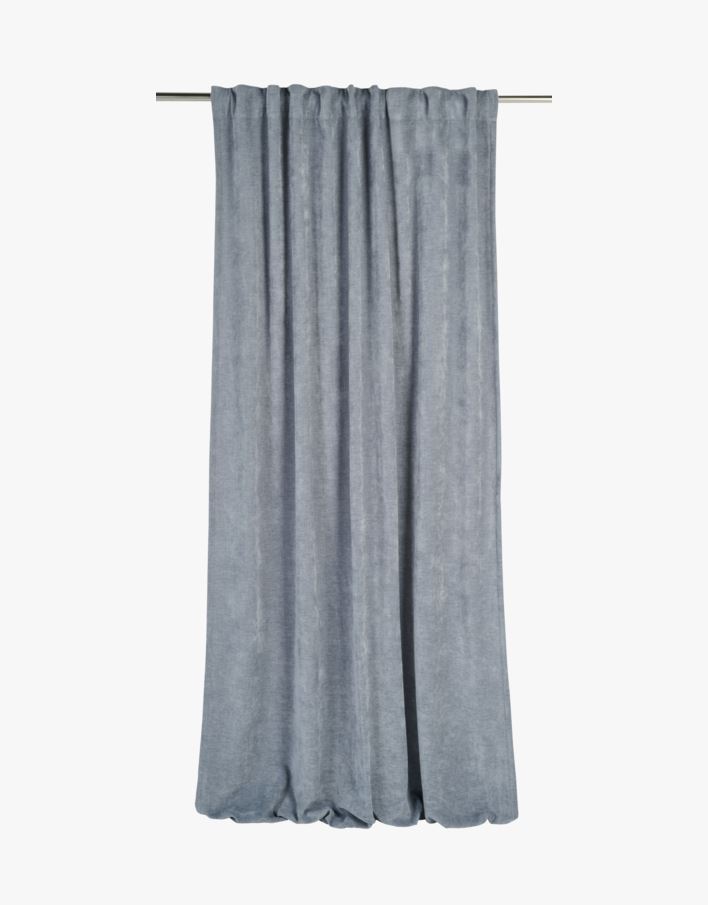 Gardin gråblå - 140x240cm 7cm gråblå - 1