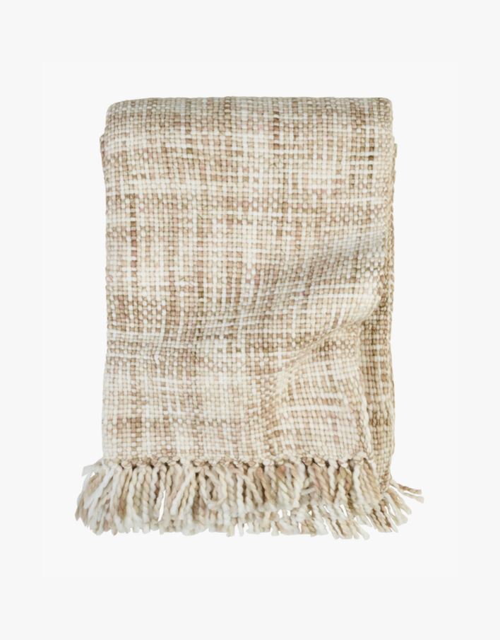 Pläd sand - 130x170 cm sand - 1