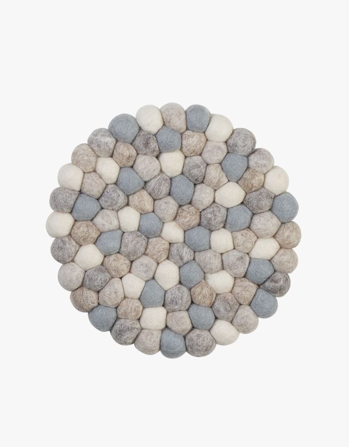 Grytunderlägg beige - ø22 cm beige - 1