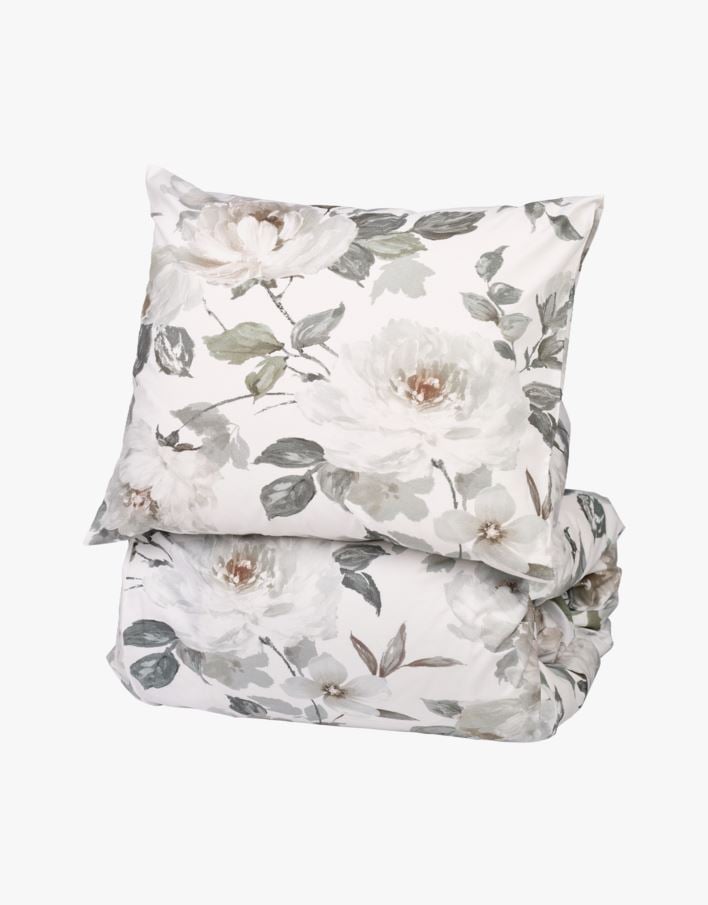 Påslakanset i percale vit - 150x210+50x60 cm vit - 1