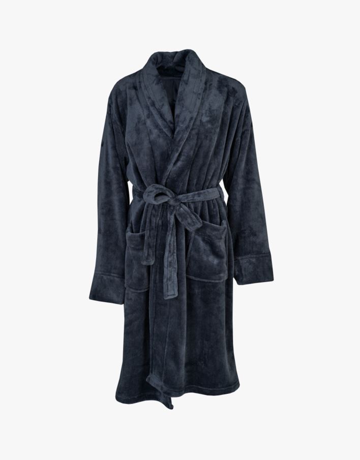 Morgonrock marinblå - L/XL marinblå - 1