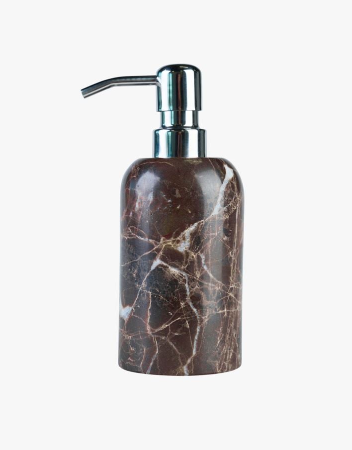 Tvålpump brun - 7x7x12 cm brun - 1