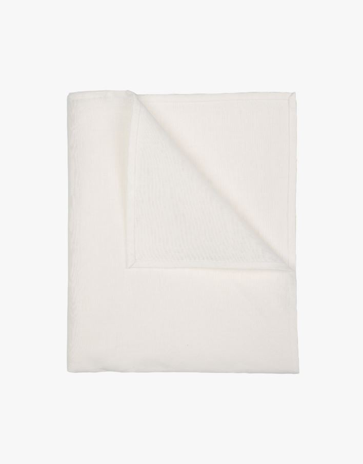 Linneduk vit - ø175 cm vit - 1