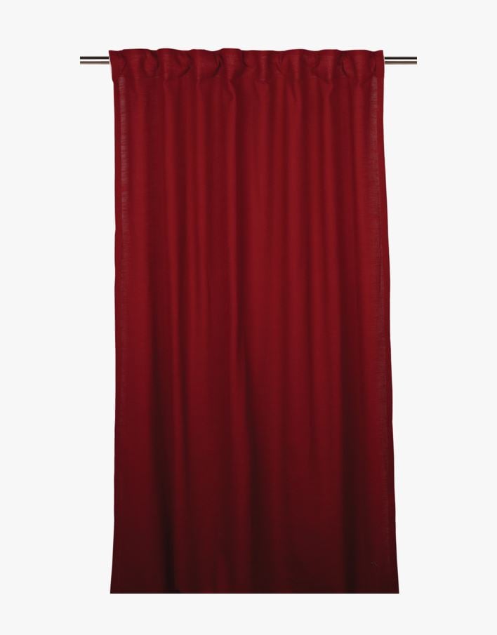Gardin röd - 120x240 cm 7cm röd - 1