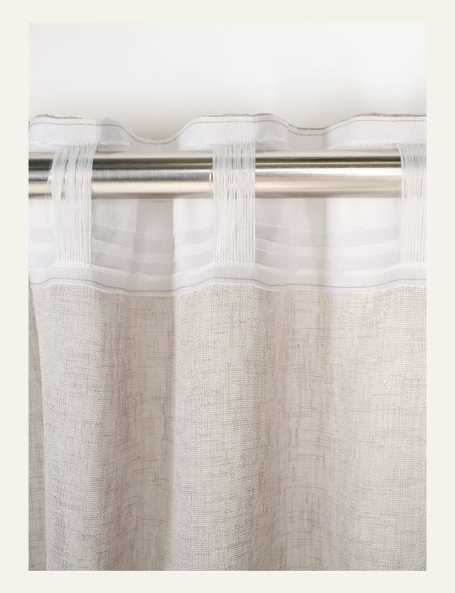 Gardin ljusbeige - 5
