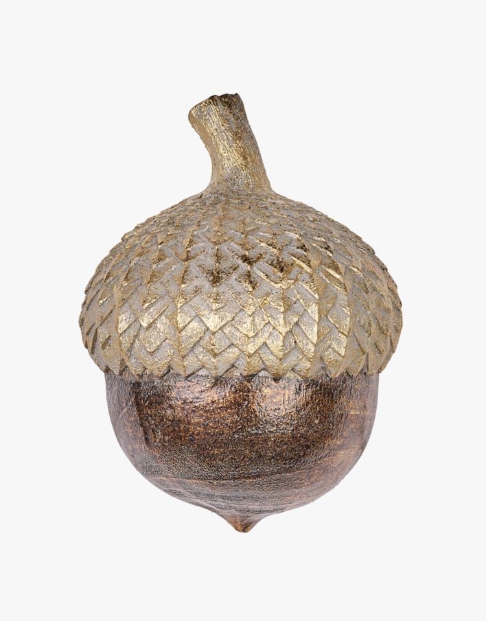 Dekoration guld - 10x10x14 cm guld - 1