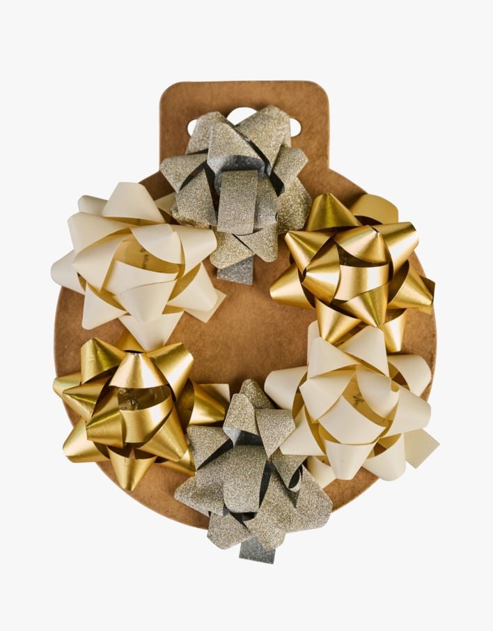Presentdekoration guld - ø11cm guld - 1