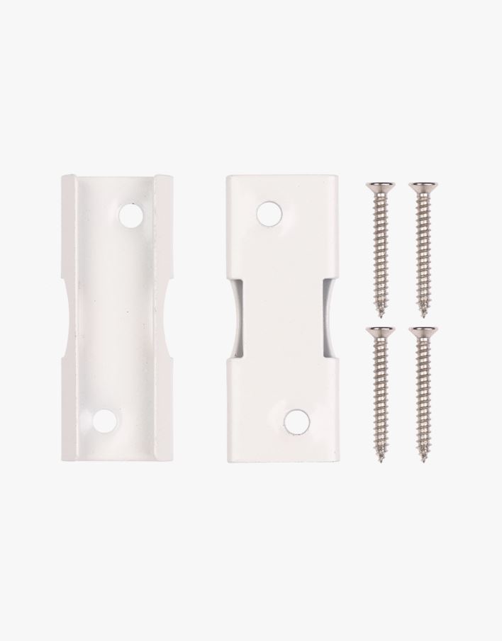 Väggkonsol vit - 7,5 cm vit - 1