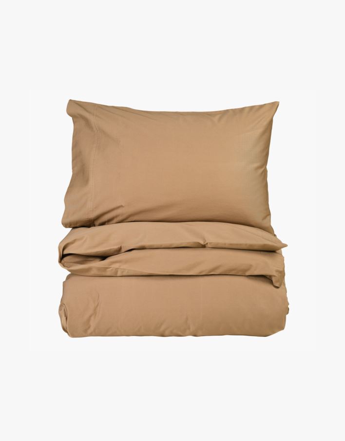 Påslakanset i satin karamell - 230x220 cm karamell - 1
