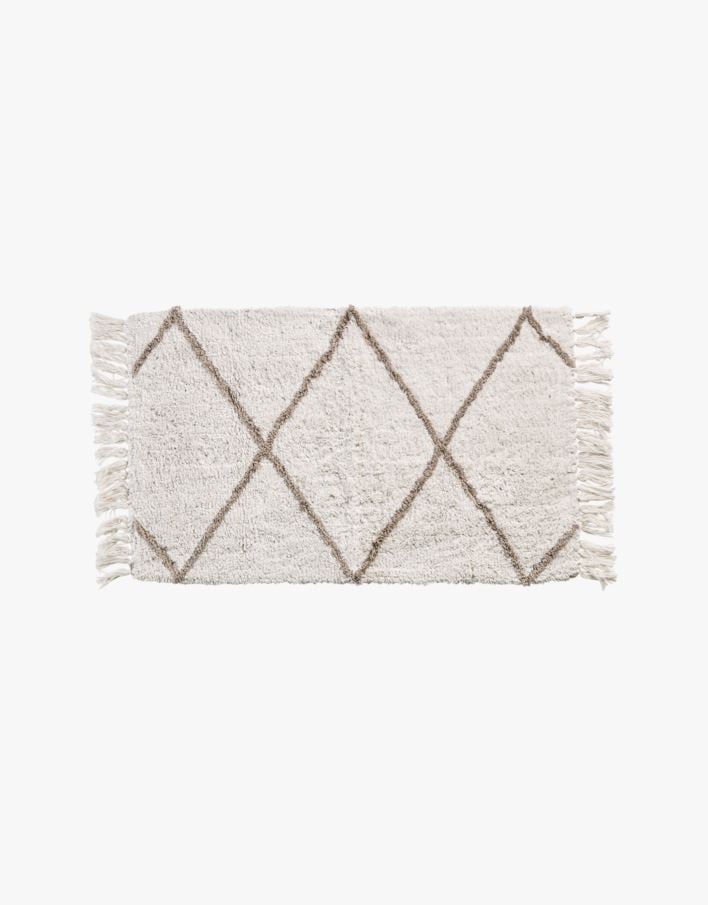 Badrumsmatta multi/beige - 60x130 cm multi/beige - 1