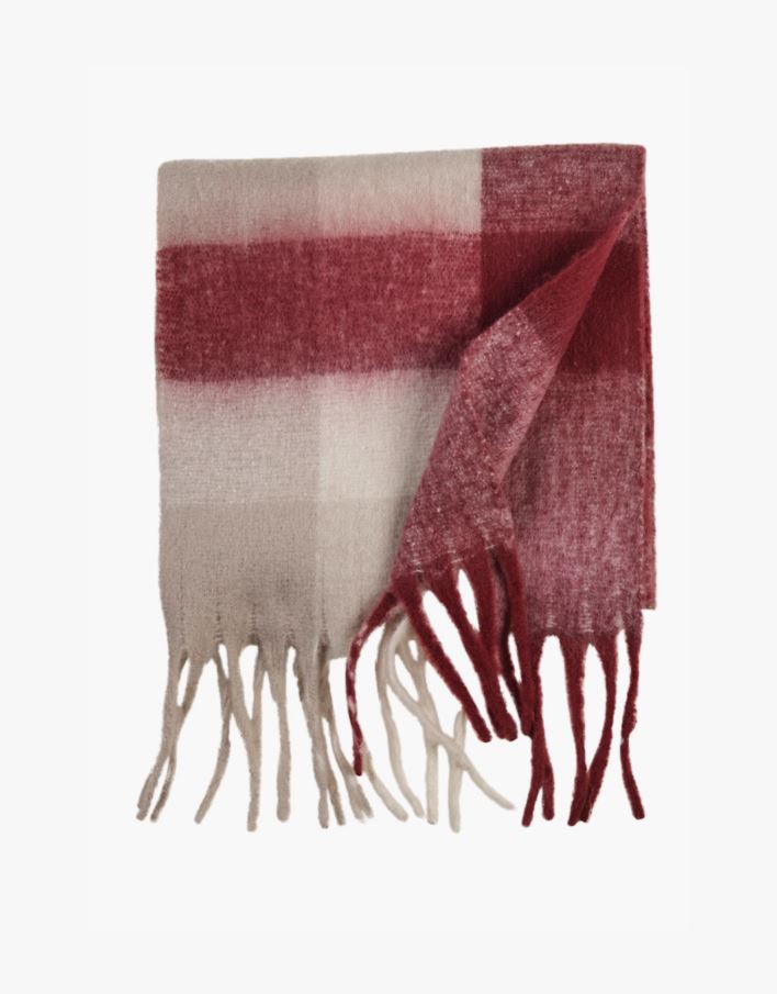 Scarf burgundy - 40x220 cm burgundy - 1