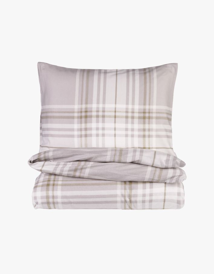 Påslakanset i flanell sand - 150x210+50x60 cm sand - 1
