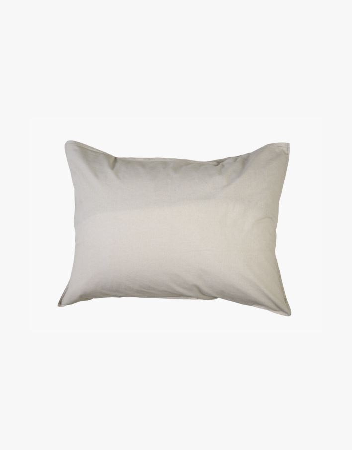 Örngott i bomull beige - 50x60 cm beige - 1