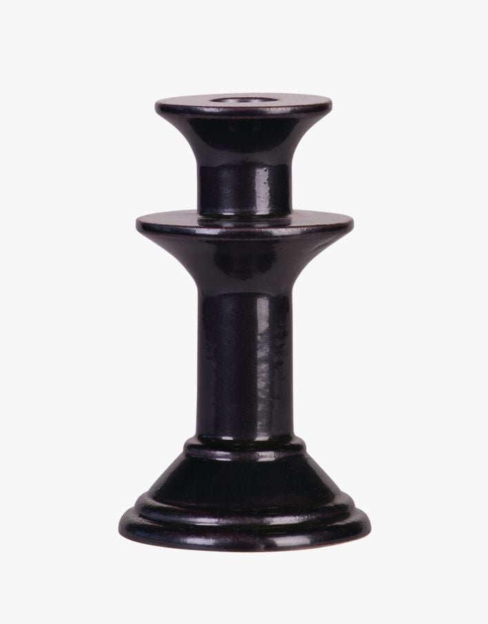 Ljusstake svart - 8,4x8,4x18,6 cm svart - 1
