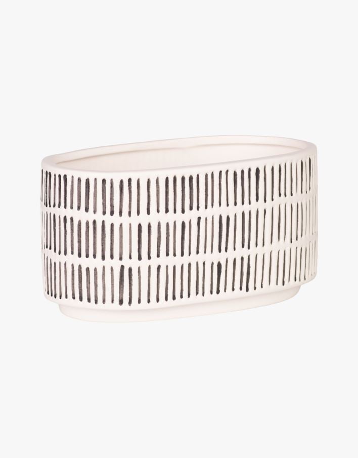 Blomkruka offwhite - 18,3x10,3x9,3 cm offwhite - 1