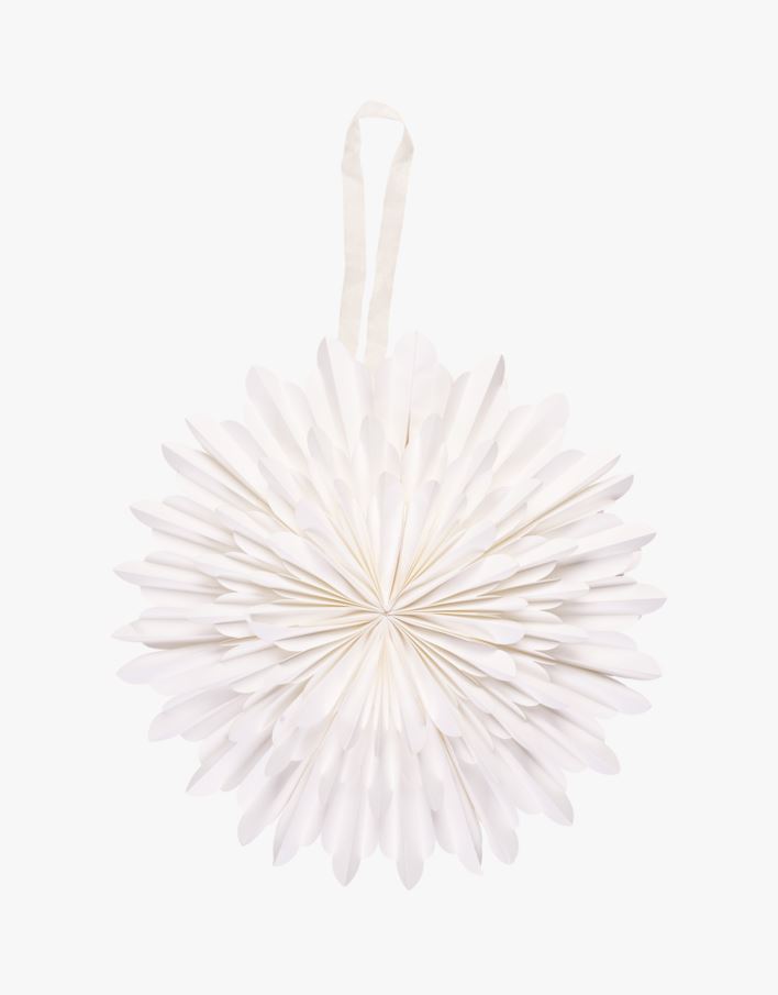 Adventsstjärna vit - ø60 cm vit - 1