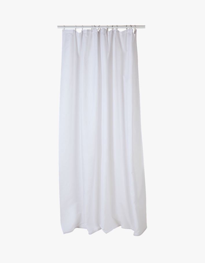Duschdraperi vit - 180x200 cm vit - 1