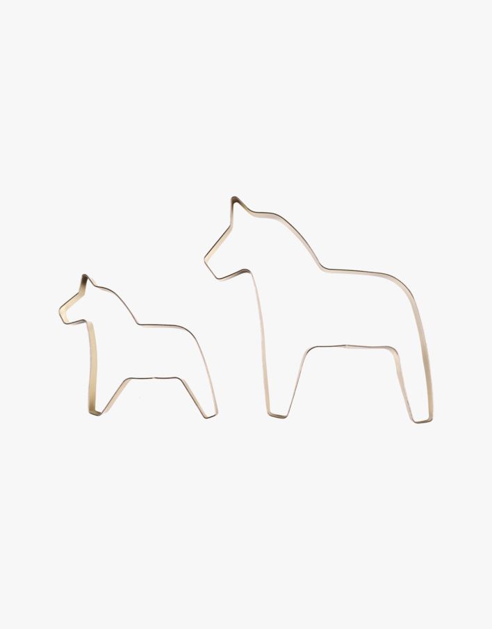 Pepparkaksform guld - 12,9x12,5 cm guld - 1