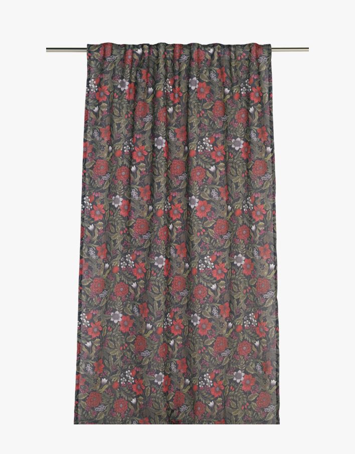 Gardin röd - 140x240 cm röd - 1