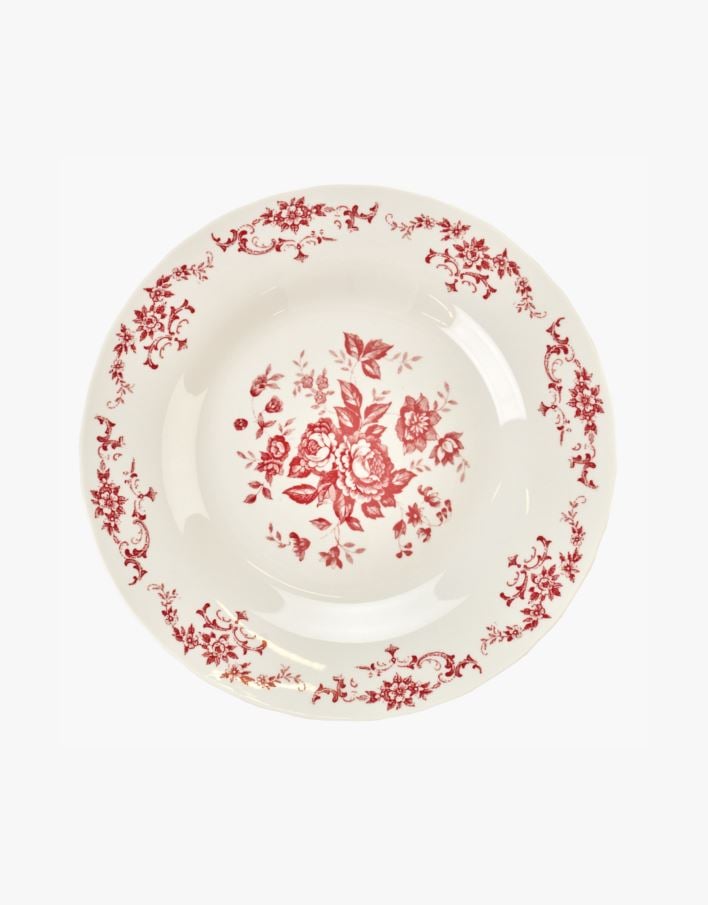 Tallrik röd - ø27 röd - 1
