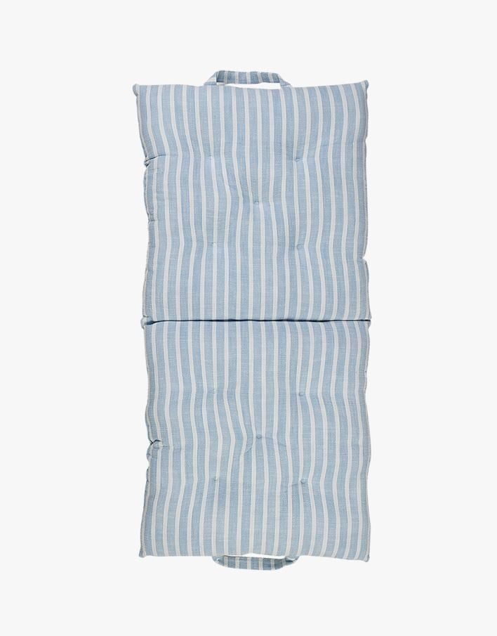 Hopfällbar sittdyna ljusblå - 50x100 cm ljusblå - 1