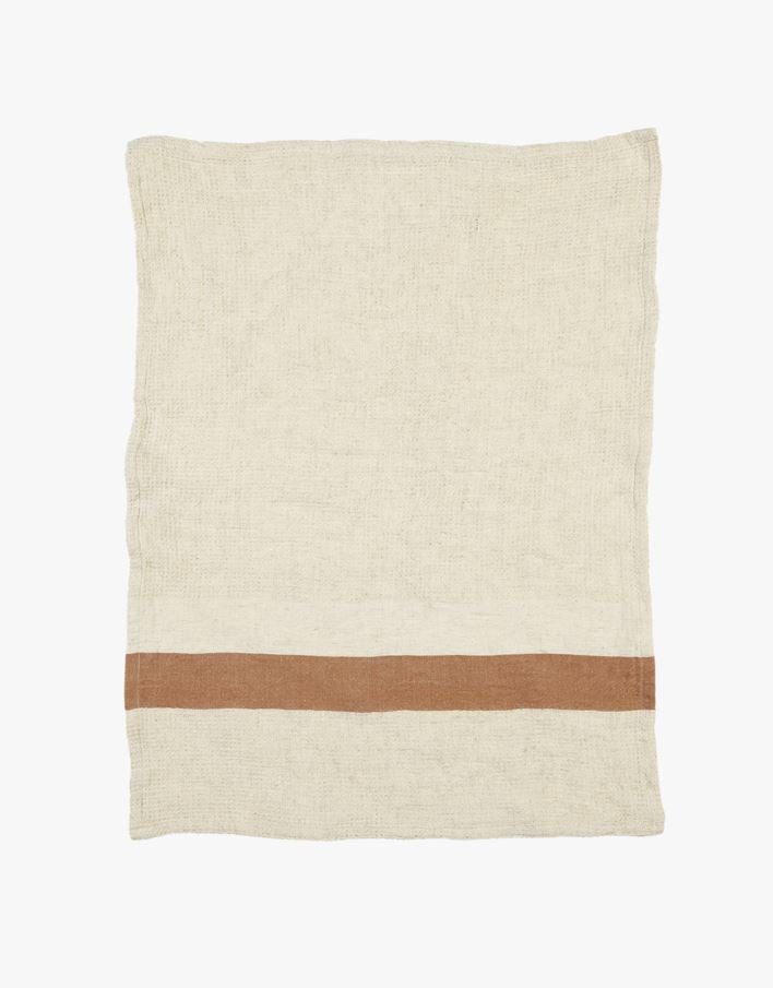 Handduk  brun - 40x60 cm brun - 1