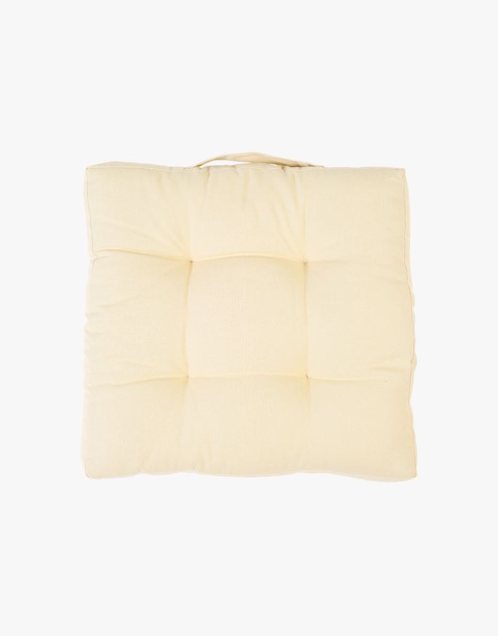 Sittkudde beige - 40x40x5 cm beige - 1