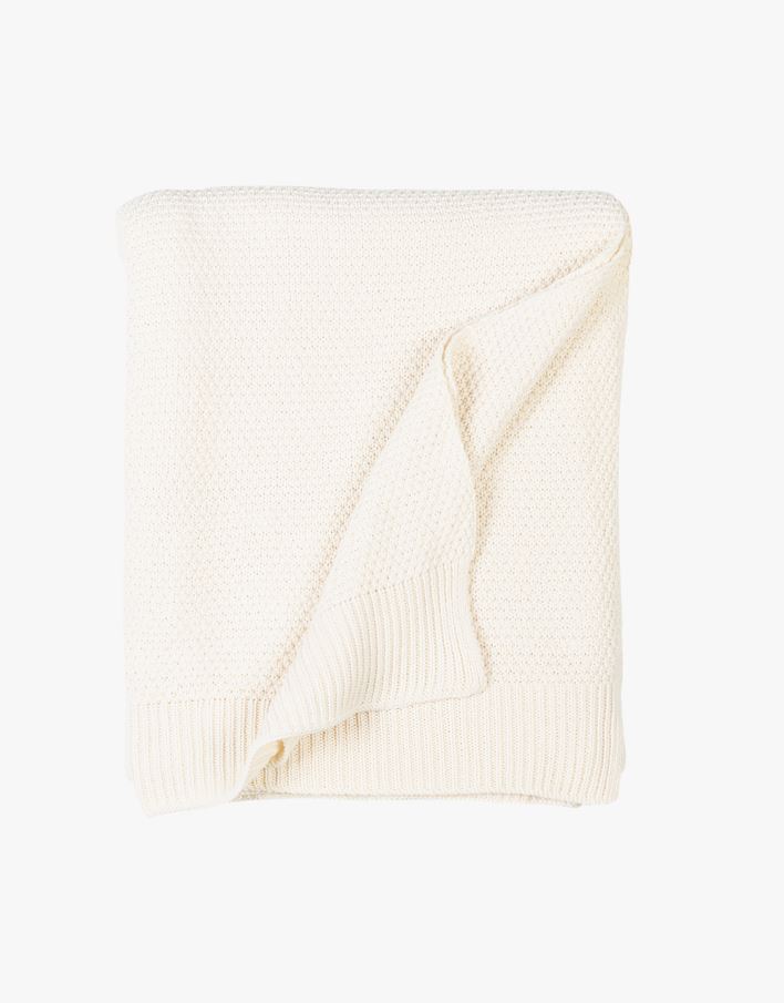 Pläd offwhite - 130x170 cm offwhite - 1