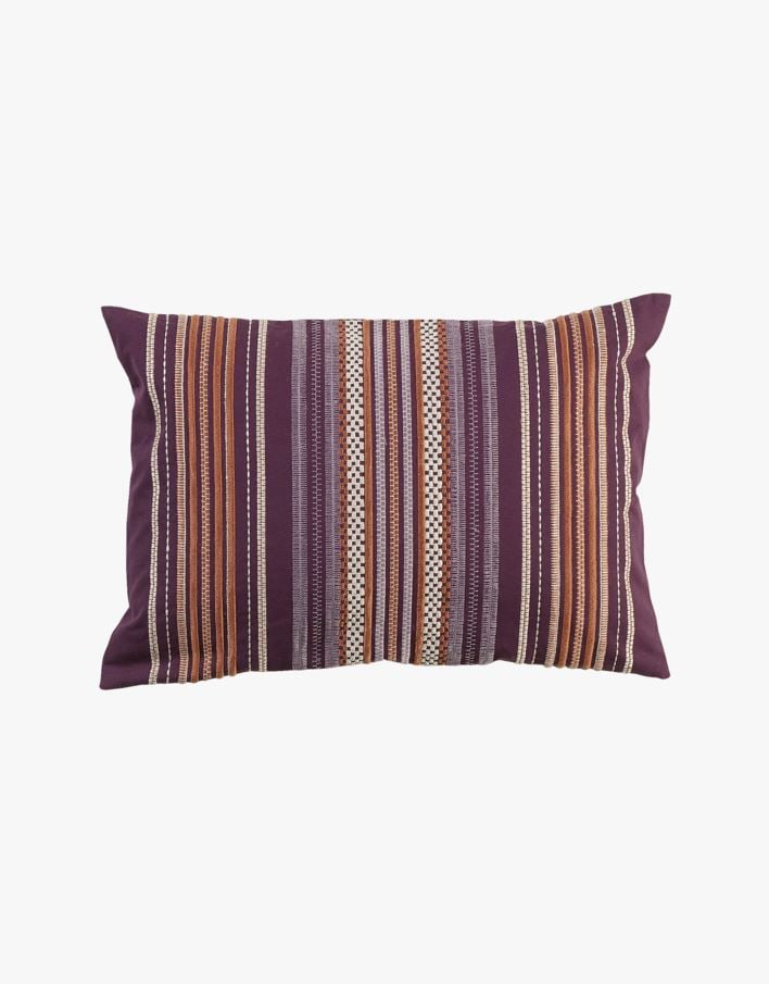 Prydnadskudde multi/lila - 50x35 cm multi/lila - 1