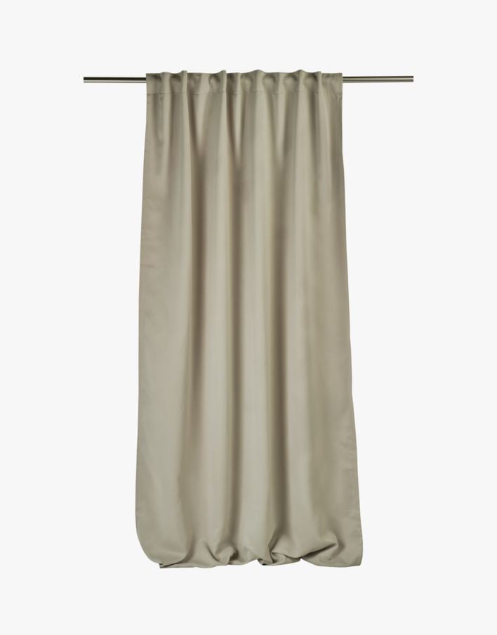 Ljusdämpande gardin beige - 140x240cm 7cm beige - 1